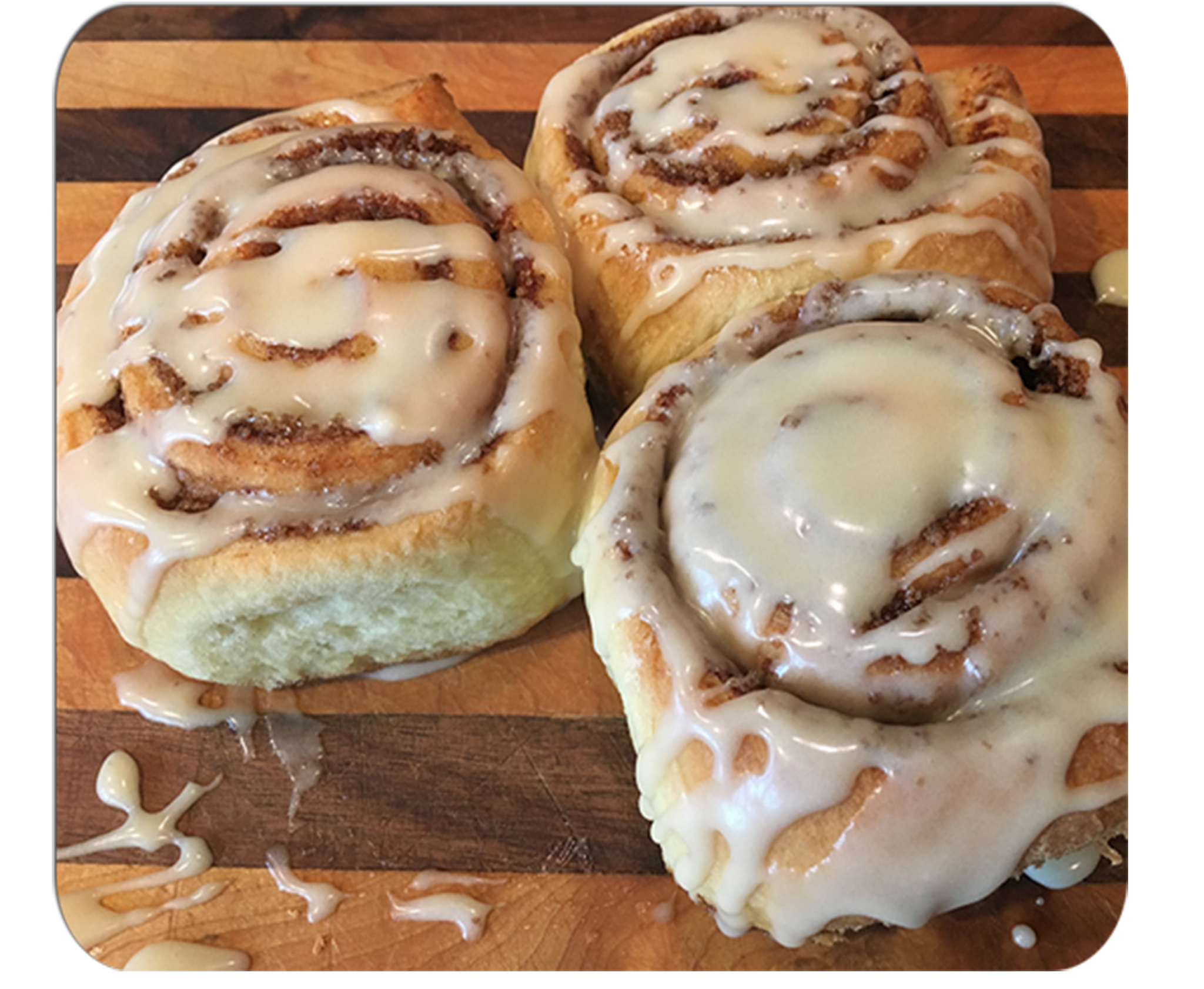 **AVAILABLE TODAY**   6 Classic Cinnamon Rolls
