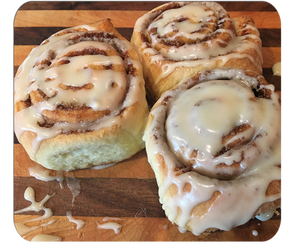 **AVAILABLE TODAY**   6 Classic Cinnamon Rolls