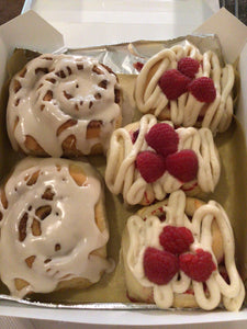 AVAILABLE TODAY 3 Raspberry, 2 Classic rolls.